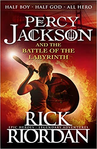 Percy Jackson And The Battle Of The Labyrinth book cover