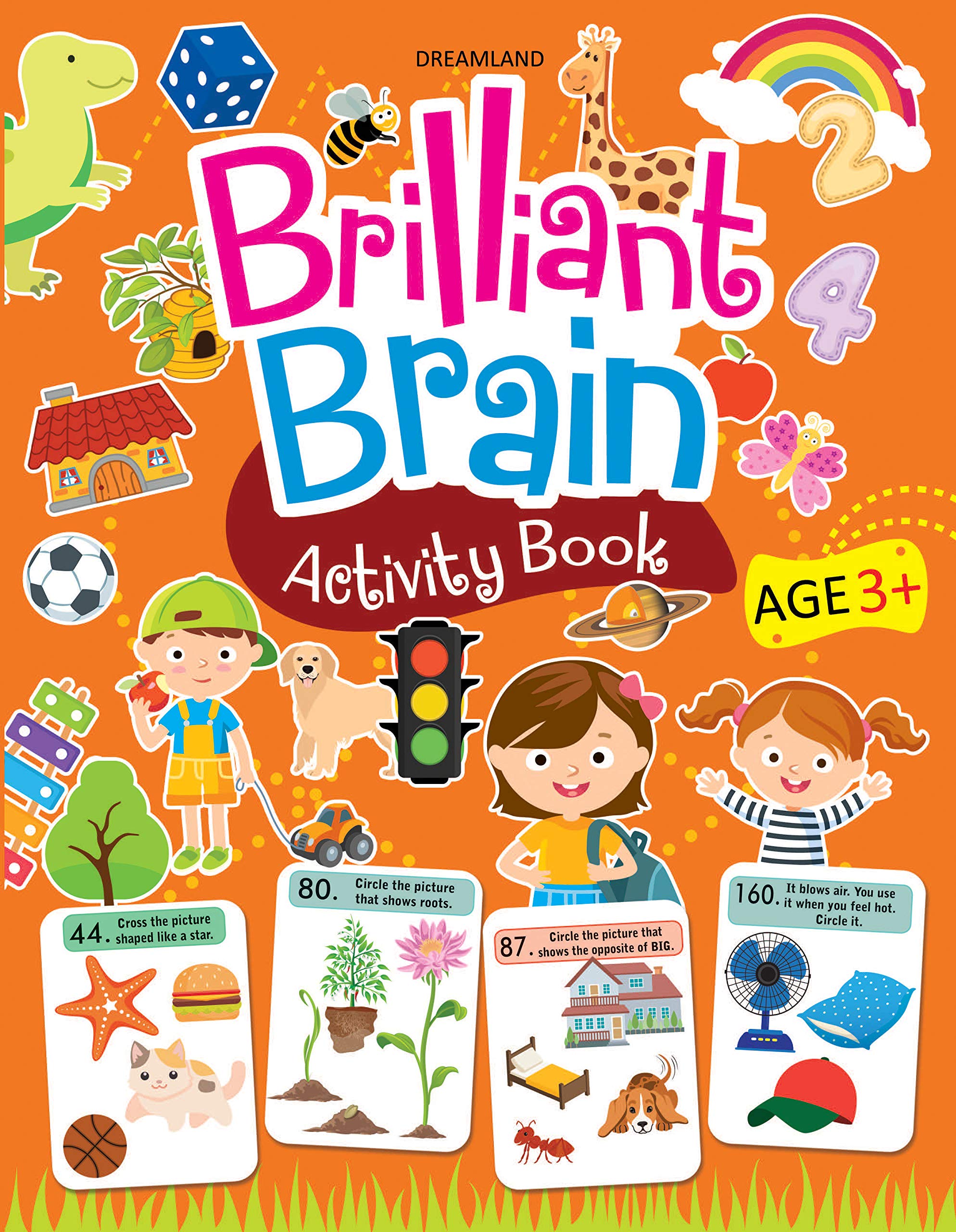 Brilliant Brain Activity Book (Age 3+) book cover