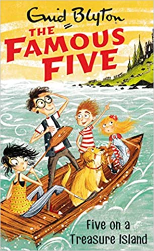 FAMOUS FIVE: 01:FIVE ON A TREASURE ISLAND book cover