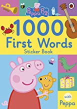 Peppa Pig: 1000 First Words Sticker Book book cover