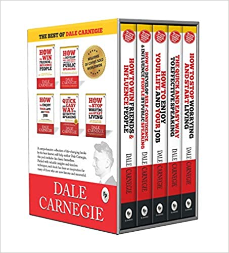 The Best of Dale Carnegie (Set of 5 Books) book cover