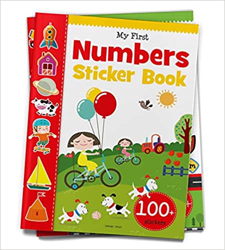 My First Numbers Sticker Book: Exciting Sticker Book With 100 Stickers book cover