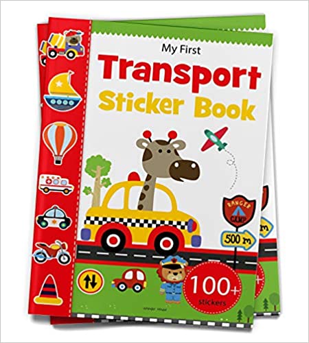 My First Transport Sticker Book: Exciting Sticker Book With 100 Stickers book cover