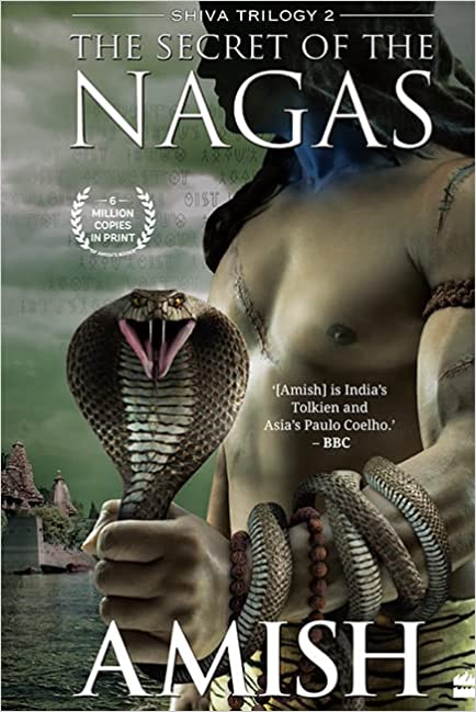 The Secret of The Nagas (Shiva Trilogy Book 2) book cover